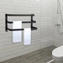 Qualux® Handdoekrek Inclusief Handdoek - 3 Stangen - Badkamer - Handdoekrek Zwart - Handdoekstang - Handdoekhouder - Handdoekenrek 14 Qualux® Handdoekrek Inclusief Handdoek - 3 Stangen - Badkamer - Handdoekrek Zwart - Handdoekstang - Handdoekhouder - Handdoekenrek -Badkamer Product Winkel 1200x1200 1066