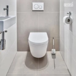 Toiletborstel Siliconen Met Houder - Sneldrogend, Hygiënisch & Antibacteriële Werking - WC Borstel - Toilet Borstel Houder (EXTRA SILICONE BORSTEL GRATIS) -Badkamer Product Winkel 1200x1200 1111