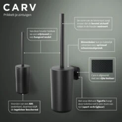 Tiger Carv - Toiletborstel Met Houder Vrijstaand - Zwart -Badkamer Product Winkel 1200x1200 1206