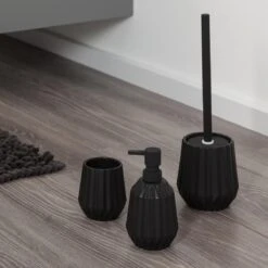 Sealskin Arte Toiletborstel Met Houder Vrijstaand - Zwart -Badkamer Product Winkel 1200x1200 1335