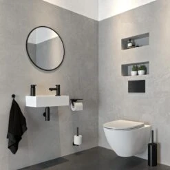 Tiger Noon Toiletborstel Met Houder Vrijstaand - Zwart -Badkamer Product Winkel 1200x1200 1344