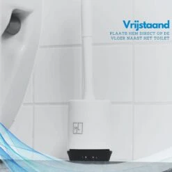 MyLife WC Borstel Met Houder - Toiletborstel - Staand Of Hangend - Extra Hygiënisch - Inclusief Muurklever - Ventilatieroosters - Nieuw Design 14 MyLife WC Borstel Met Houder - Toiletborstel - Staand Of Hangend - Extra Hygiënisch - Inclusief Muurklever - Ventilatieroosters - Nieuw Design -Badkamer Product Winkel 1200x1200 1356