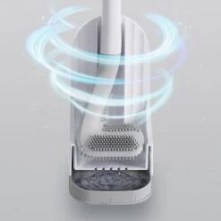 Bradey Toiletborstel Siliconen - WC Borstel Met Houder - Optimale Hygiëne - Golfclub-vorm - Komt In Alle Hoeken -Badkamer Product Winkel 1200x1200 1379