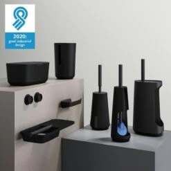 Tiger Tess - Toiletborstelhouder Vrijstaand Met Swoop® Borstel Flexibel - Zwart / Antraciet 19 Tiger Tess - Toiletborstelhouder Vrijstaand Met Swoop® Borstel Flexibel - Zwart / Antraciet -Badkamer Product Winkel 1200x1200 1395