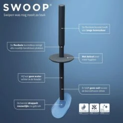 Tiger Tess - Toiletborstelhouder Met Swoop® Borstel Flexibel - Zwart / Antraciet -Badkamer Product Winkel 1200x1200 1460