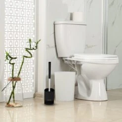 WITTS WC Borstel Met Houder - Staand Of Hangend – Mat Zwart - Incl. Absorberende Pad -Badkamer Product Winkel 1200x1200 1473