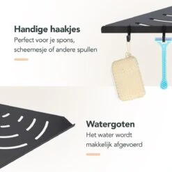 Doucherek - Doucherek Zonder Boren - Doucherekjes - Doucherek Hangend - Doucherekje - Doucherekje Zonder Boren - Doucherek Zwart - Hoek - 2 Stuks - Met Haakjes - Inclusief Montage Materiaal - Hoogwaardig Afgewerkt - EJC Products 12 Doucherek - Doucherek Zonder Boren - Doucherekjes - Doucherek Hangend - Doucherekje - Doucherekje Zonder Boren - Doucherek Zwart - Hoek - 2 Stuks - Met Haakjes - Inclusief Montage Materiaal - Hoogwaardig Afgewerkt - EJC Products -Badkamer Product Winkel 1200x1200 1494