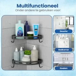 Merkloos Doucherek Zonder Boren – Doucherek – Badkamerrek – Zwart RVS – Zonder Boren – IP68 Waterdicht – 8KG Draagkracht – 2 Stuks 13 Merkloos Doucherek Zonder Boren – Doucherek – Badkamerrek – Zwart RVS – Zonder Boren – IP68 Waterdicht – 8KG Draagkracht – 2 Stuks -Badkamer Product Winkel 1200x1200 1533