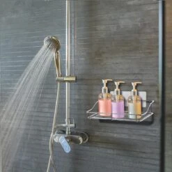 LifeGoods Zelfklevend Doucherek - 2 Stuks - Hangend Badkamer Rekje - Zonder Boren En Schroeven - RVS -Badkamer Product Winkel 1200x1200 1563