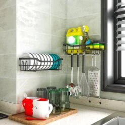 STRICX Doucherek 2 Laags Zwart - Zelfklevend Doucherek Inclusief 3 Ophanghaakjes - Doucherek Voor Badkamer / Keuken - Doucherek Met Plakstrip - Keukenrek Met Plakstrip - Badrek Douche - Kruidenrek Specerijen - Badkamerrek Douchemandje 29 STRICX Doucherek 2 Laags Zwart - Zelfklevend Doucherek Inclusief 3 Ophanghaakjes - Doucherek Voor Badkamer / Keuken - Doucherek Met Plakstrip - Keukenrek Met Plakstrip - Badrek Douche - Kruidenrek Specerijen - Badkamerrek Douchemandje -Badkamer Product Winkel 1200x1200 1637