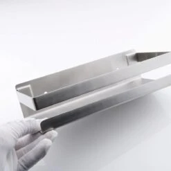 Merkloos Doucherek Zilver - Douche Rek - Zelfklevend - Badkamer Planchet - Inclusief Montageset -Badkamer Product Winkel 1200x1200 1642