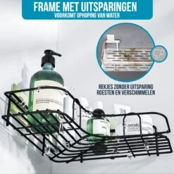 Strex Doucherek Hoekvorm - 2 Stuks - Bevestigen Zonder Boren Of Schroeven 14 Strex Doucherek Hoekvorm - 2 Stuks - Bevestigen Zonder Boren Of Schroeven -Badkamer Product Winkel 1200x1200 1799