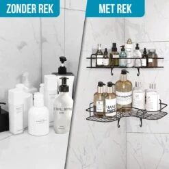 Strex Doucherek Hoekvorm - 2 Stuks - Bevestigen Zonder Boren Of Schroeven 17 Strex Doucherek Hoekvorm - 2 Stuks - Bevestigen Zonder Boren Of Schroeven -Badkamer Product Winkel 1200x1200 1801