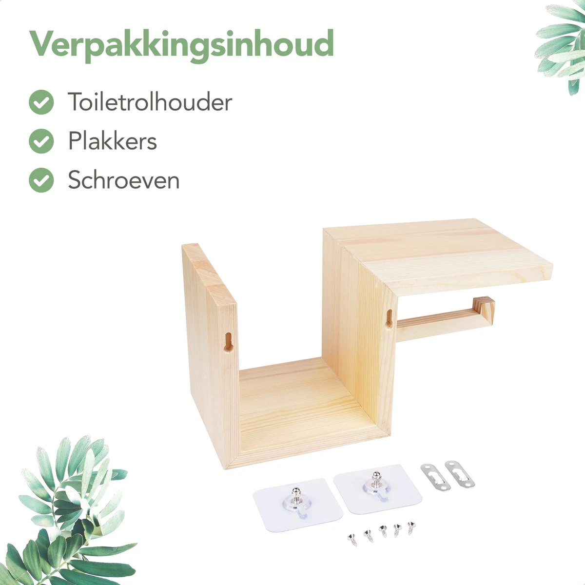 Premium Toiletrolhouder Met Plankje Zonder Boren (incl. Zuignappen En Schroeven) - WC Rolhouder - Toiletpapierhouder Staand | B&H 8 Premium Toiletrolhouder Met Plankje Zonder Boren (incl. Zuignappen En Schroeven) - WC Rolhouder - Toiletpapierhouder Staand | B&H - Afbeelding 6