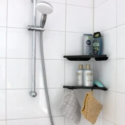 Vannons - Doucherek - Doucherek Hangend - Doucheplankje - Metaal - Set Van 2 - Zwart 13 Vannons - Doucherek - Doucherek Hangend - Doucheplankje - Metaal - Set Van 2 - Zwart -Badkamer Product Winkel 1200x1200 1886
