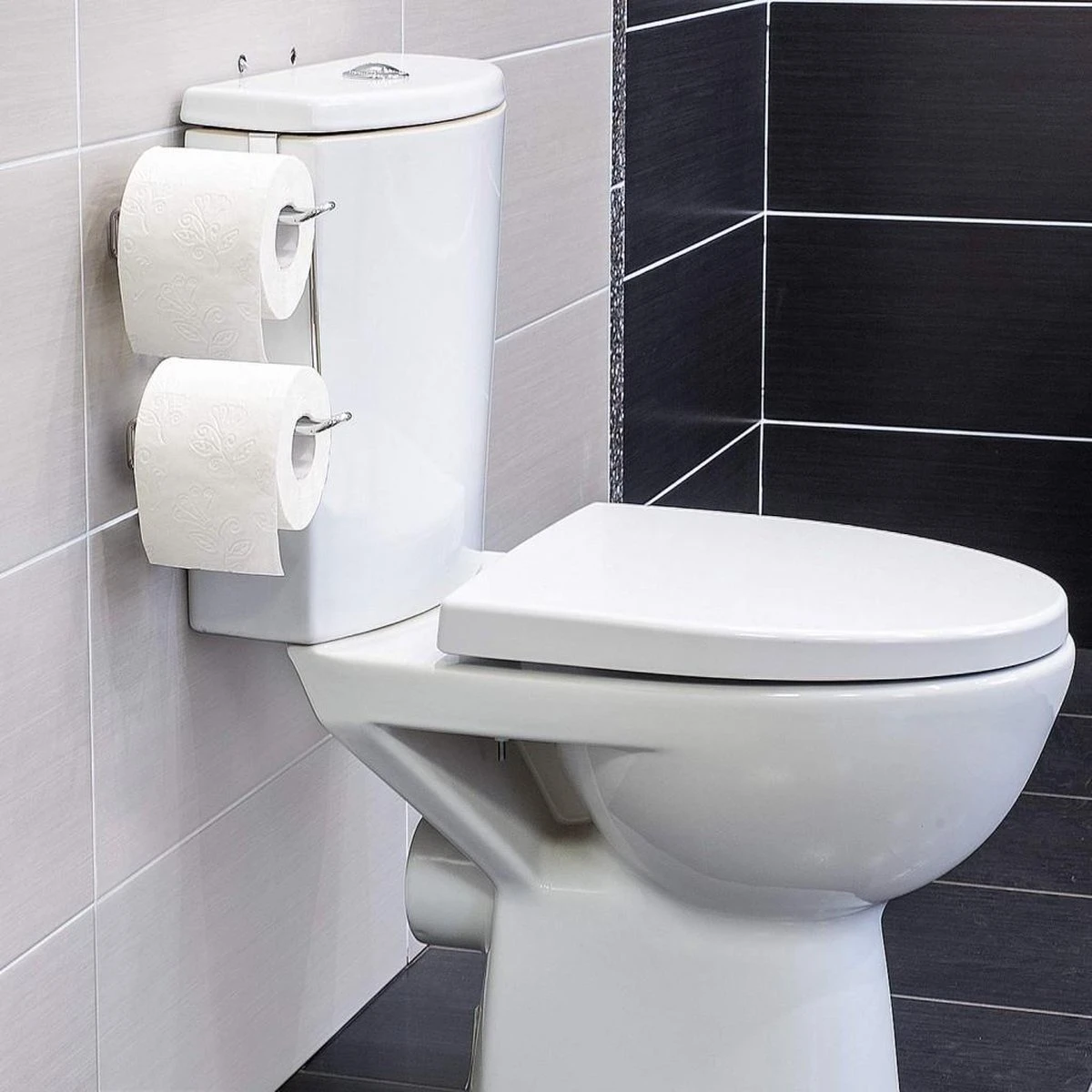 Wonderworker Clever - Hangende RVS Toiletpapier Houder - WC Rolhouder Hangend Verchroomd - Closetrolhouder - Reserverolhouder - WC Rol Houder - Dubbele Closetrolhouder - Zonder Boren & Schroeven - Geschikt Voor Toiletpot/Over De Deur - Verchroomd 7 Wonderworker Clever - Hangende RVS Toiletpapier Houder - WC Rolhouder Hangend Verchroomd - Closetrolhouder - Reserverolhouder - WC Rol Houder - Dubbele Closetrolhouder - Zonder Boren & Schroeven - Geschikt Voor Toiletpot/Over De Deur - Verchroomd - Afbeelding 5