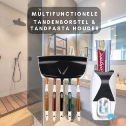 Tandpasta Dispenser - Tandenborstel Houder - Tandpasta Knijper - Tube Knijper - Tandpasta Houder - Geschikt Voor Elektrische Tandenborstel 8 Tandpasta Dispenser - Tandenborstel Houder - Tandpasta Knijper - Tube Knijper - Tandpasta Houder - Geschikt Voor Elektrische Tandenborstel -Badkamer Product Winkel 1200x1200 1934