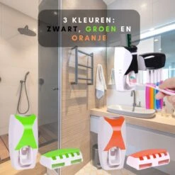 Tandpasta Dispenser - Tandenborstel Houder - Tandpasta Knijper - Tube Knijper - Tandpasta Houder - Geschikt Voor Elektrische Tandenborstel 9 Tandpasta Dispenser - Tandenborstel Houder - Tandpasta Knijper - Tube Knijper - Tandpasta Houder - Geschikt Voor Elektrische Tandenborstel -Badkamer Product Winkel 1200x1200 1935