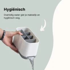 Merkloos Tandenborstelhouder Vrijstaand - Badkamer Organizer Met Lekbak - Badkamer Accessoires - 6 Sorteervakken - Tandenborstel - Wit Met Zwart 11 Merkloos Tandenborstelhouder Vrijstaand - Badkamer Organizer Met Lekbak - Badkamer Accessoires - 6 Sorteervakken - Tandenborstel - Wit Met Zwart -Badkamer Product Winkel 1200x1200 1942