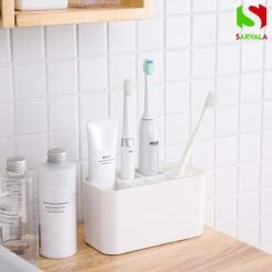 Tandenborstelhouder - Wastafelmeubel - Vrijstaand Of Wandgemonteerd - Wit 13 Tandenborstelhouder - Wastafelmeubel - Vrijstaand Of Wandgemonteerd - Wit -Badkamer Product Winkel 1200x1200 1969