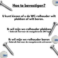 Pazzo Goods - Toiletpapierhouder - Zwart - Met Boren - Vintage - Wc Rolhouder Zwart - Wc-rolhouder Vintage - Wc-papierhouder - Wc-rolhouder -Badkamer Product Winkel 1200x1200 197