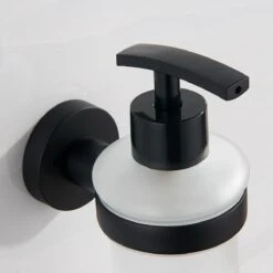 VDN Stainless Zeeppompje - Zeepdispenser - Zeepdispenser Wandmontage - Zwart - Hangend -Badkamer Product Winkel 1200x1200 1995