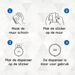 Royal WM - Automatische Zeepdispenser - 300ml - Zwart - Wandmontage - Sensor 21 Royal WM - Automatische Zeepdispenser - 300ml - Zwart - Wandmontage - Sensor -Badkamer Product Winkel 1200x1200 2033