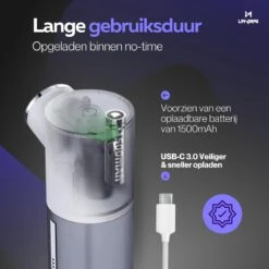 Lavrai - Automatische Zeepdispenser - Zeeppompje - Met LCD Scherm - Opldaadbaar - En Infrarood Sensor 14 Lavrai - Automatische Zeepdispenser - Zeeppompje - Met LCD Scherm - Opldaadbaar - En Infrarood Sensor -Badkamer Product Winkel 1200x1200 2064