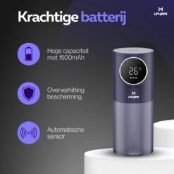 Lavrai - Automatische Zeepdispenser - Zeeppompje - Met LCD Scherm - Opldaadbaar - En Infrarood Sensor 15 Lavrai - Automatische Zeepdispenser - Zeeppompje - Met LCD Scherm - Opldaadbaar - En Infrarood Sensor -Badkamer Product Winkel 1200x1200 2065