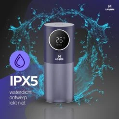Lavrai - Automatische Zeepdispenser - Zeeppompje - Met LCD Scherm - Opldaadbaar - En Infrarood Sensor 19 Lavrai - Automatische Zeepdispenser - Zeeppompje - Met LCD Scherm - Opldaadbaar - En Infrarood Sensor -Badkamer Product Winkel 1200x1200 2069