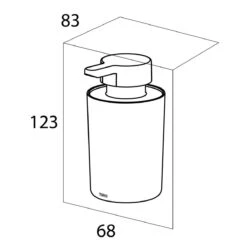 Tiger Urban - Zeepdispenser Vrijstaand - Zwart 11 Tiger Urban - Zeepdispenser Vrijstaand - Zwart -Badkamer Product Winkel 1200x1200 2126