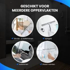 Douchewisser Met Ophangsysteem - Raamwisser - Raamtrekker - RVS - Extra Siliconen Strip -Badkamer Product Winkel 1200x1200 2144