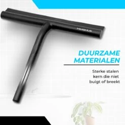Minismus Extra Brede Douchewisser Met Magneethouder Ophangsysteem Ophanghaak - 33 Cm Breed - Zwart -Badkamer Product Winkel 1200x1200 2174