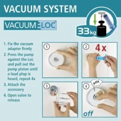 WENKO Vacuum-Loc Toiletrolhouder Milazzo Chroom - WC Rolhouder - Bevestigen Zonder Boren -Badkamer Product Winkel 1200x1200 219