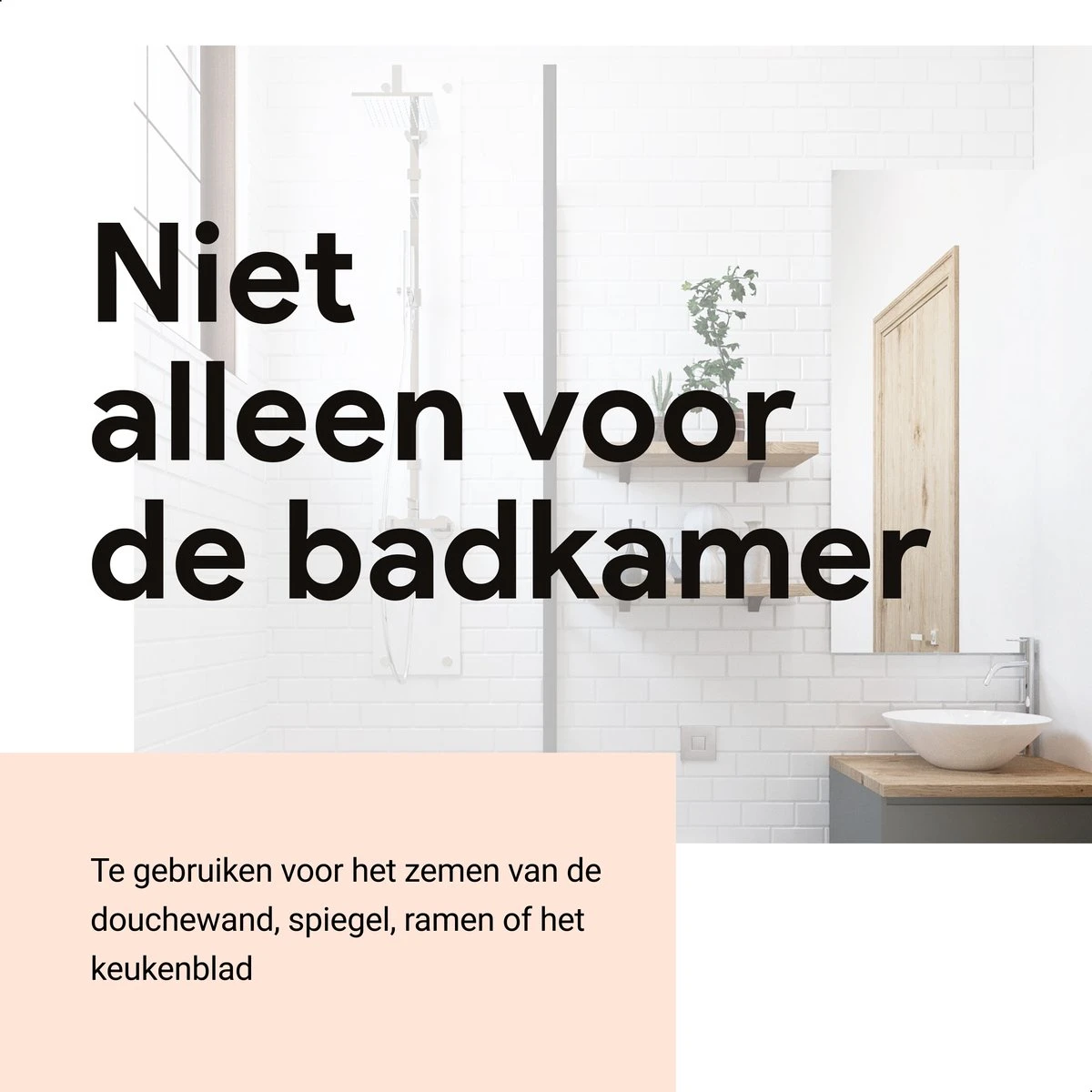 Douchewisser Met Ophanghaak En 2 Extra Strips - Raamwisser Voor Douche - Raamtrekker Chroom 5 Douchewisser Met Ophanghaak En 2 Extra Strips - Raamwisser Voor Douche - Raamtrekker Chroom - Afbeelding 3