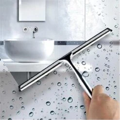 Aquafy Raamwisser RVS - Incl. Douchespons - Douchetrekker Voor Badkamer - Raamwisser Douche - Douchewisser RVS - Luxe Trekker Met Ophanghaak -Badkamer Product Winkel 1200x1200 2200