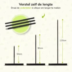 Vloerwisser - RVS - Vloertrekker Met Steel - Badkamer - Douchewisser Zwart - Douchetrekker -Badkamer Product Winkel 1200x1200 2209