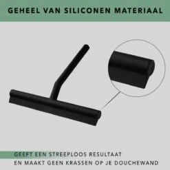 Douchewisser Zwart Met Ophangsysteem- Badkamer Accessoires- Raamwisser- Trekker Douche- Silicone- 21cm X 16cm 18 Douchewisser Zwart Met Ophangsysteem- Badkamer Accessoires- Raamwisser- Trekker Douche- Silicone- 21cm X 16cm -Badkamer Product Winkel 1200x1200 2218