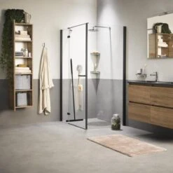 Sealskin Urban - Deluxe Vloerwisser Inclusief Schroefhaak - Zwart -Badkamer Product Winkel 1200x1200 2273