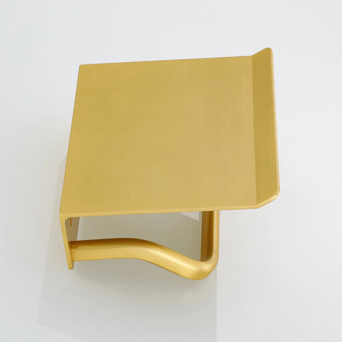 Lopoleis WC Rolhouder RVS – Goud – Toiletrolhouder – Zelfklevend – WC-Rolhouder Zonder Boren – Toiletrolhouder Met Plankje – WC Rolhouder Goud – Badkamer Accessoires 7 Lopoleis WC Rolhouder RVS – Goud – Toiletrolhouder – Zelfklevend – WC-Rolhouder Zonder Boren – Toiletrolhouder Met Plankje – WC Rolhouder Goud – Badkamer Accessoires - Afbeelding 5