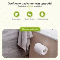 Toiletrolhouder Zonder Boren - Zilver - RVS WC Rolhouder Zelfklevend 13 Toiletrolhouder Zonder Boren - Zilver - RVS WC Rolhouder Zelfklevend -Badkamer Product Winkel 1200x1200 309