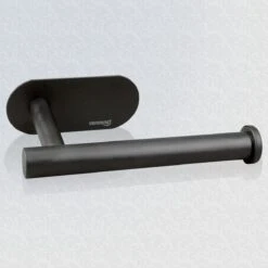 Vannons - Toiletrolhouder - WC Rolhouder Zwart Zonder Boren - Zelfklevend - WC Rol Houder RVS - Zwart 17 Vannons - Toiletrolhouder - WC Rolhouder Zwart Zonder Boren - Zelfklevend - WC Rol Houder RVS - Zwart -Badkamer Product Winkel 1200x1200 31