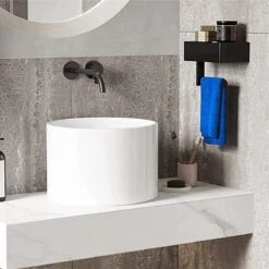 STARMAN WC Rolhouder - Toiletrolhouder Zwart - Badkamer Accessoires - WC Papier Houder 13 STARMAN WC Rolhouder - Toiletrolhouder Zwart - Badkamer Accessoires - WC Papier Houder -Badkamer Product Winkel 1200x1200 317