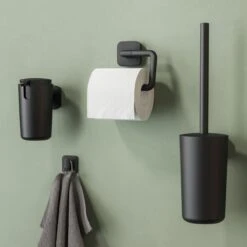 Tiger Carv - Toiletrolhouder Zonder Klep - Zwart -Badkamer Product Winkel 1200x1200 324