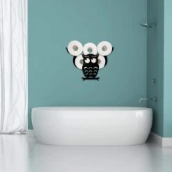 Sens Design Toiletrolhouder – Wc Rolhouder – Hangend - Uil -Badkamer Product Winkel 1200x1200 351