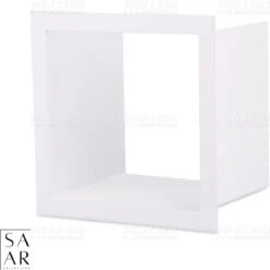 SAAR -Inbouw Toilet Reserve Rolhouder RVS - Met - MAT WIT - Inzetstuk , (uitneembaar) -72 X 20 X 13 Cm - Inbouwdiepte 12 Cm -Badkamer Product Winkel 1200x1200 354