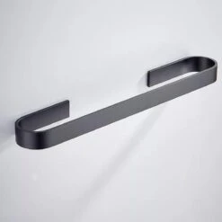 Handdoekrek 30 Cm Zonder Boren - Badkamer - Badkameraccesoires - Badkamermeubel - Handdoekstang - Doucherek - Mat Zwart -Badkamer Product Winkel 1200x1200 464