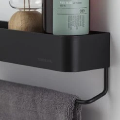 Sealskin Brix - Wandrek Met Handdoekrek - 55 Cm - Zwart -Badkamer Product Winkel 1200x1200 473