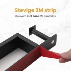 Home4u® - Handdoekrek Badkamer - Handdoekstang - Handdoekenrek Badkamer - 40CM - Met Hanger -Badkamer Product Winkel 1200x1200 507