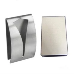 QUVIO Handdoek Houder RVS - Handdoek Of Theedoek Klem Met Plakstrip Voor In Keuken, Badkamer, Toilet Of Bijkeuken - Strak Design En Geen Schroeven Nodig - Staal - Klem - Theedoek -Badkamer Product Winkel 1200x1200 543